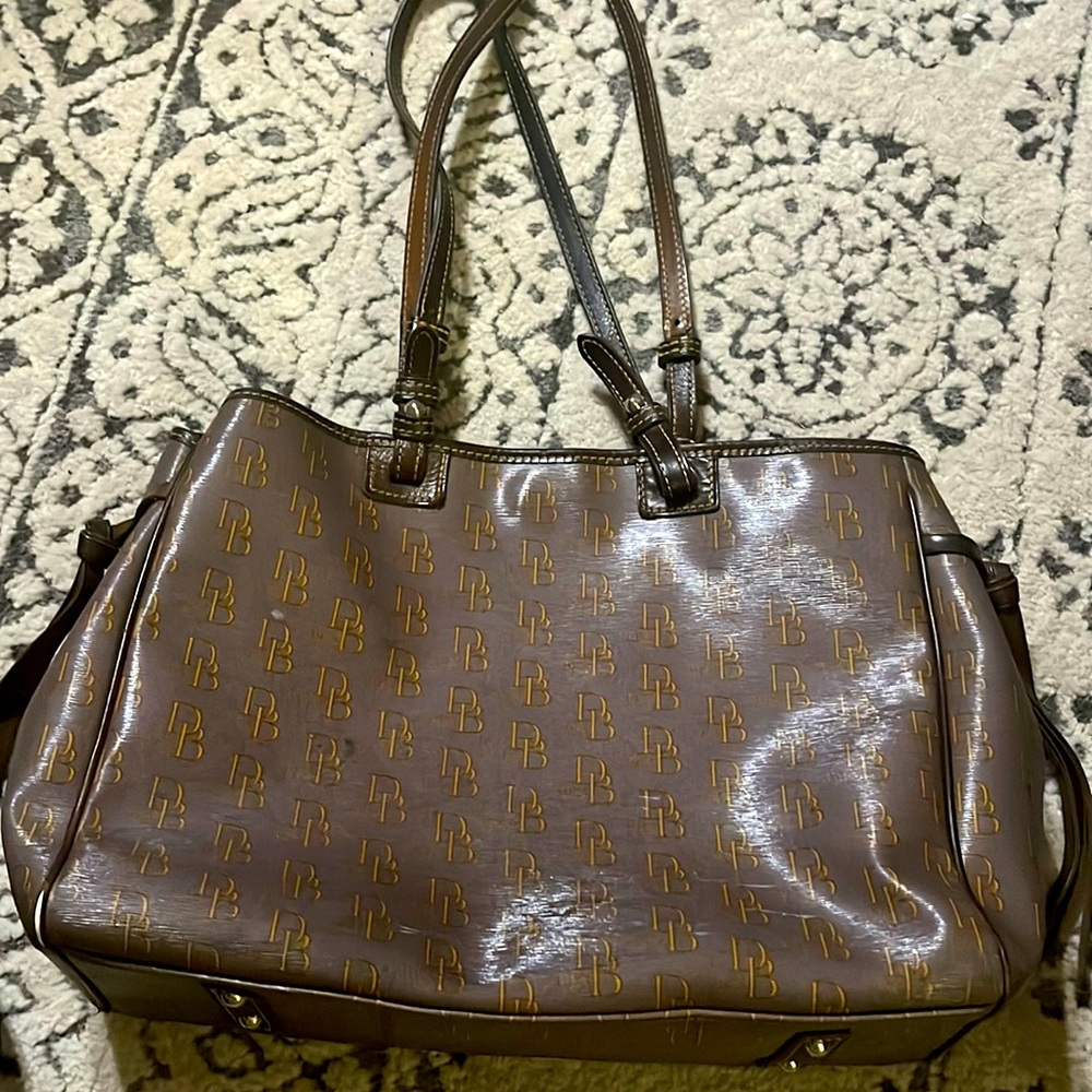 Dooney and Bourke brown tote